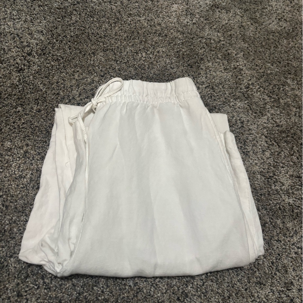 H&M White linen pants - Picture 5 of 6